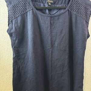 Talbots Navy Blue Women's Blouse